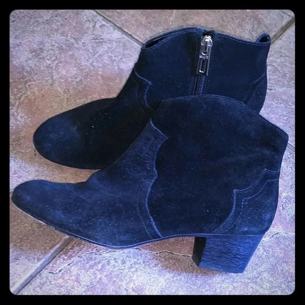 Schutz Suede Booties‎